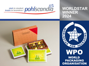 Pohl-Scandia mit dem renommierten Verpackungspreis WorldStar 2024 ausgezeichnet.