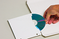 Convenient CD archive pocket